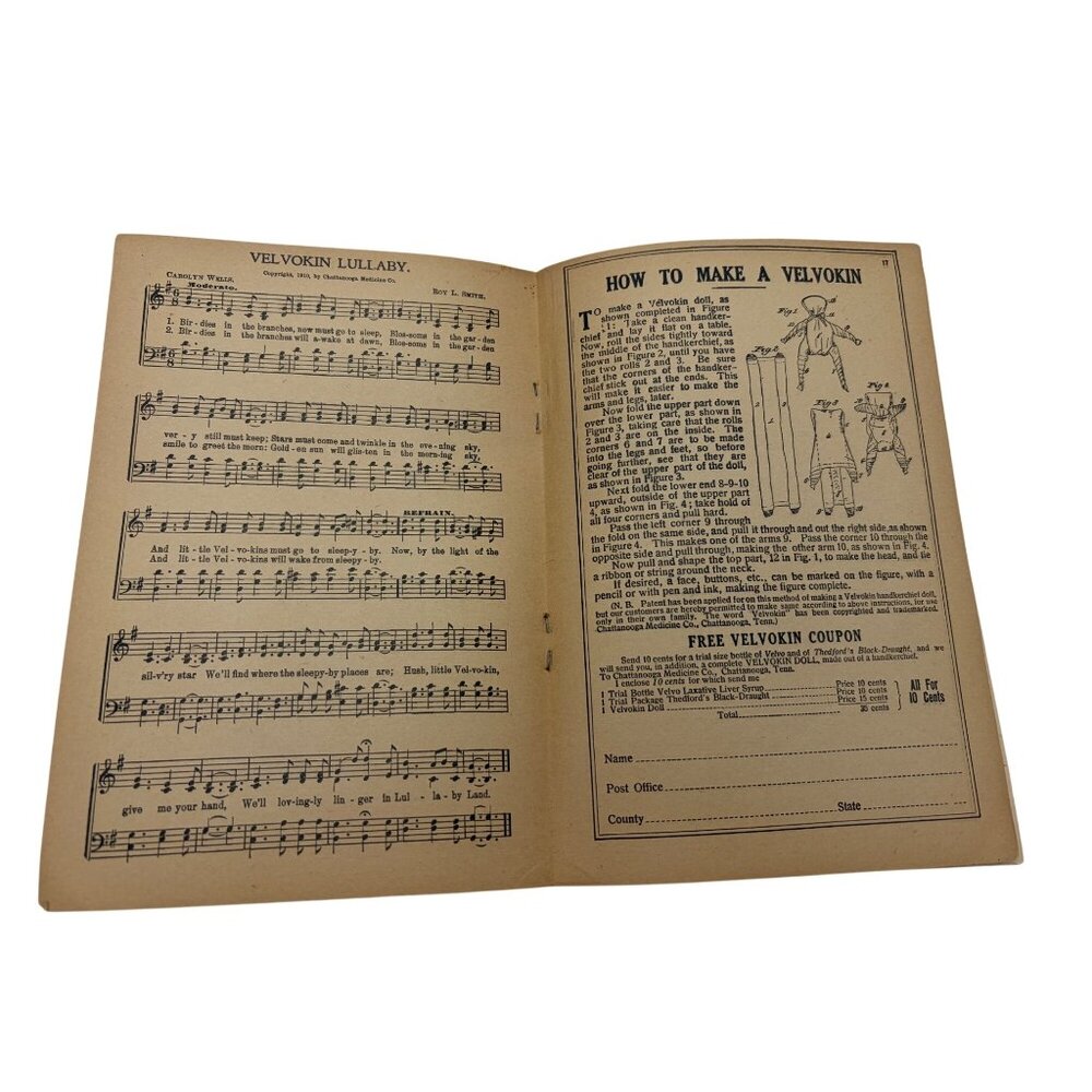 1910 Voyage Of The Velvokins Velvo Laxative Liver Syrup Advertising Booklet - Picture 7 of 10